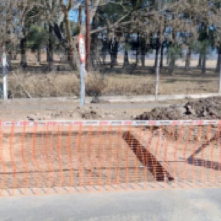 Bacheo en la Ciudad de Salta