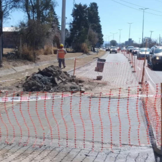 Bacheo en la Ciudad de Salta